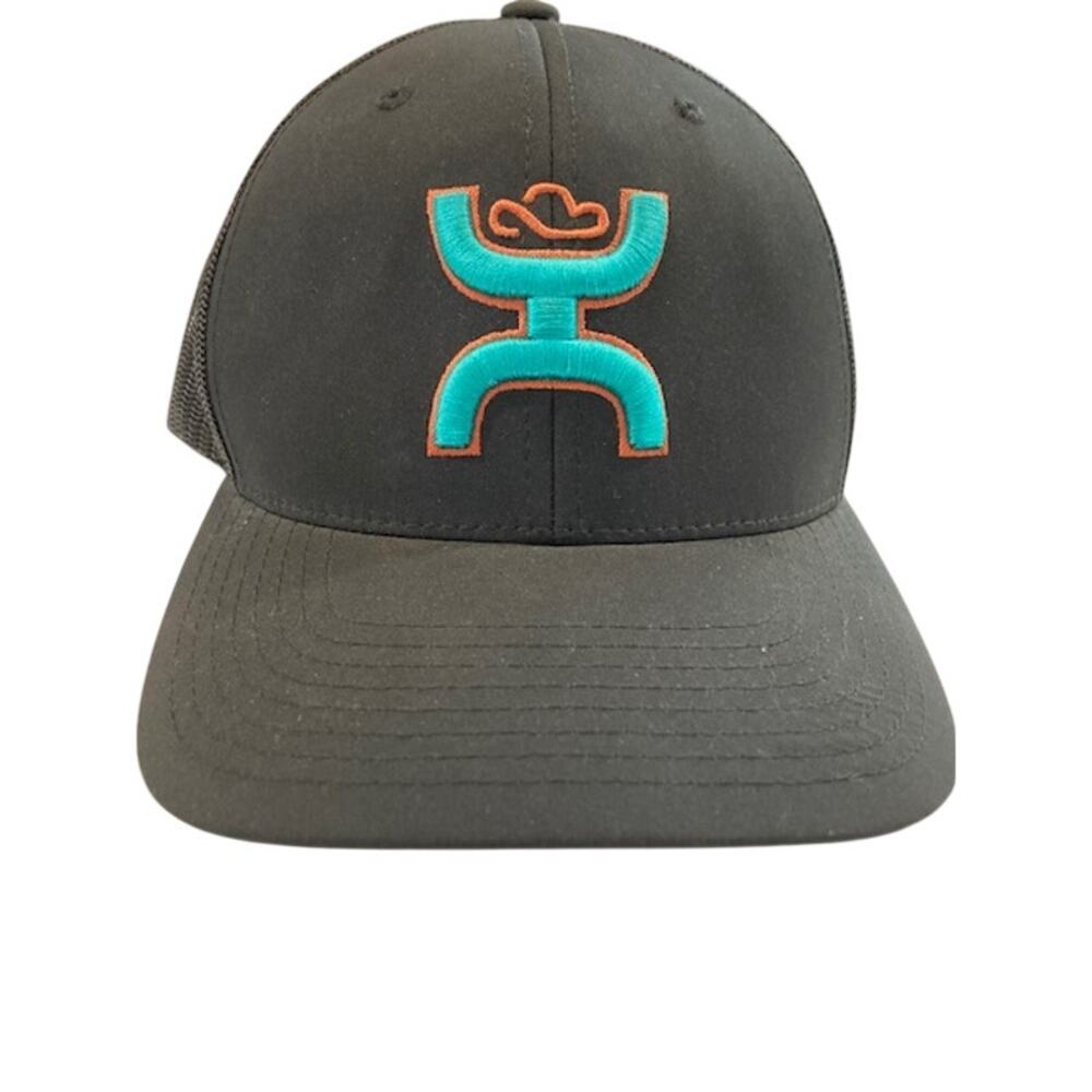 Hooey Sterling Black Water and Sweat Resistant, Snapback/Meshback